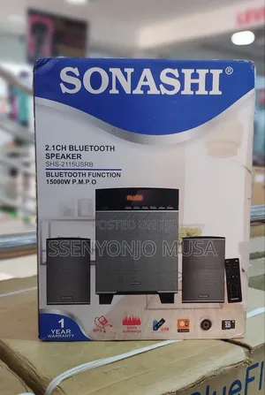 Sonashi 2.1ch Bluetooth Speaker SHS-2115usrb - 15000w Pmpo
