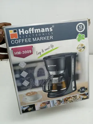 Hoffman 1.5L Coffee Maker (12 Small Cups)