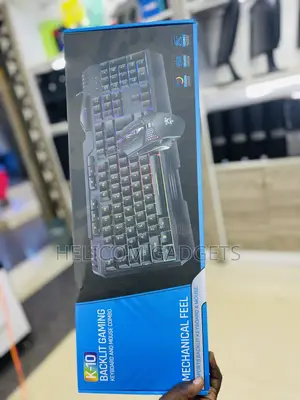 K-10 Backlight Gaming Keyboard and Mouse Combo