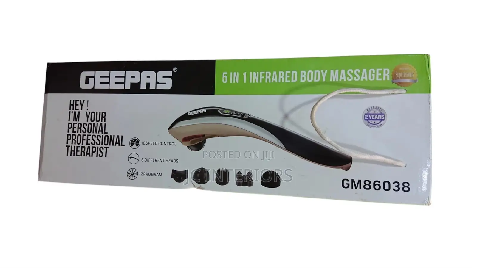 Geepas Infrared Massage Gun - Quality