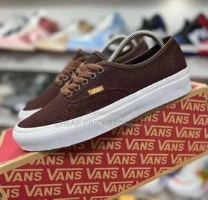 Coffee Brown and Sales White Van's for Man and Women