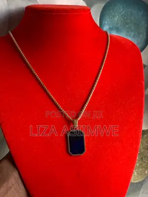 Stylish Geometric Square Necklace for Men