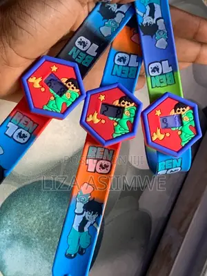 Kids Ben 10 Wrist Flexible Watches