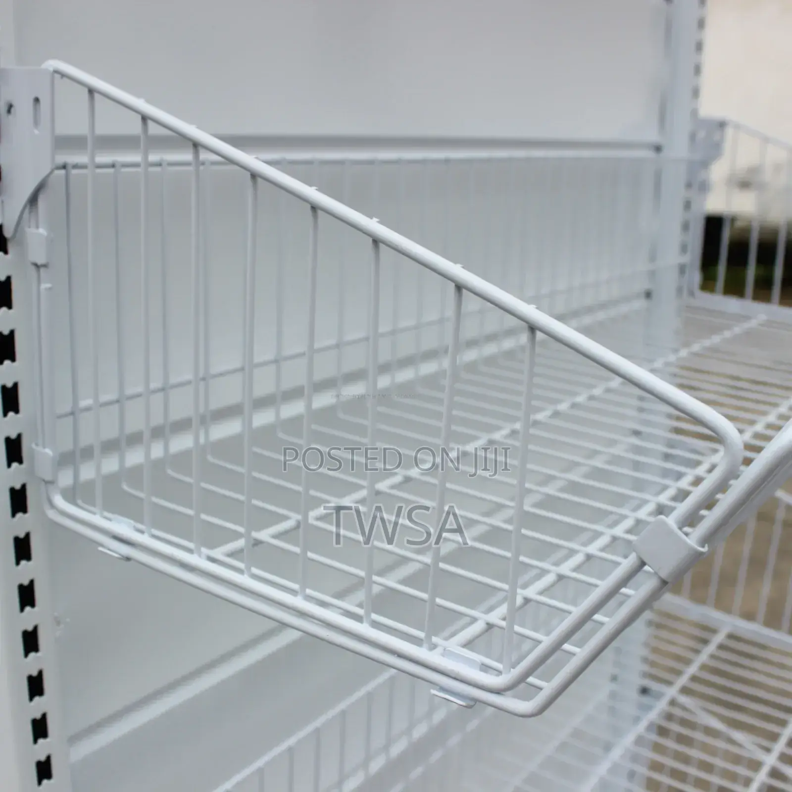 Supermarket Shelf Wire Mesh Hanging Basket
