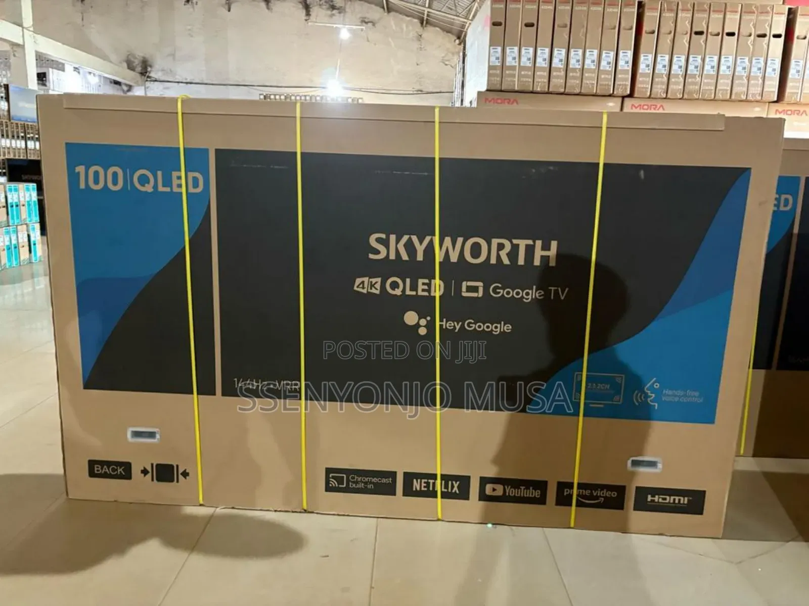 Skyworth 100 Inch Qled Google Tv - 100a5d Pro Uhd Smart -