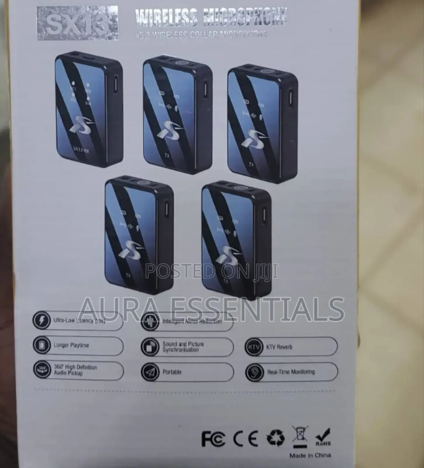 Wireless Microphone Collar Microphone Sx13