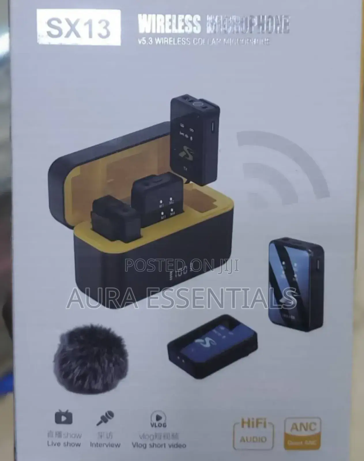 Wireless Microphone Collar Microphone Sx13