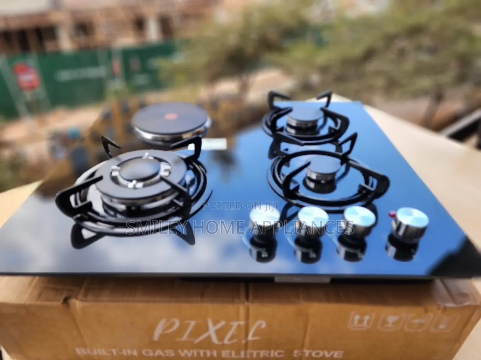 Pixels Built in Gas With Electric Hob 60cm
