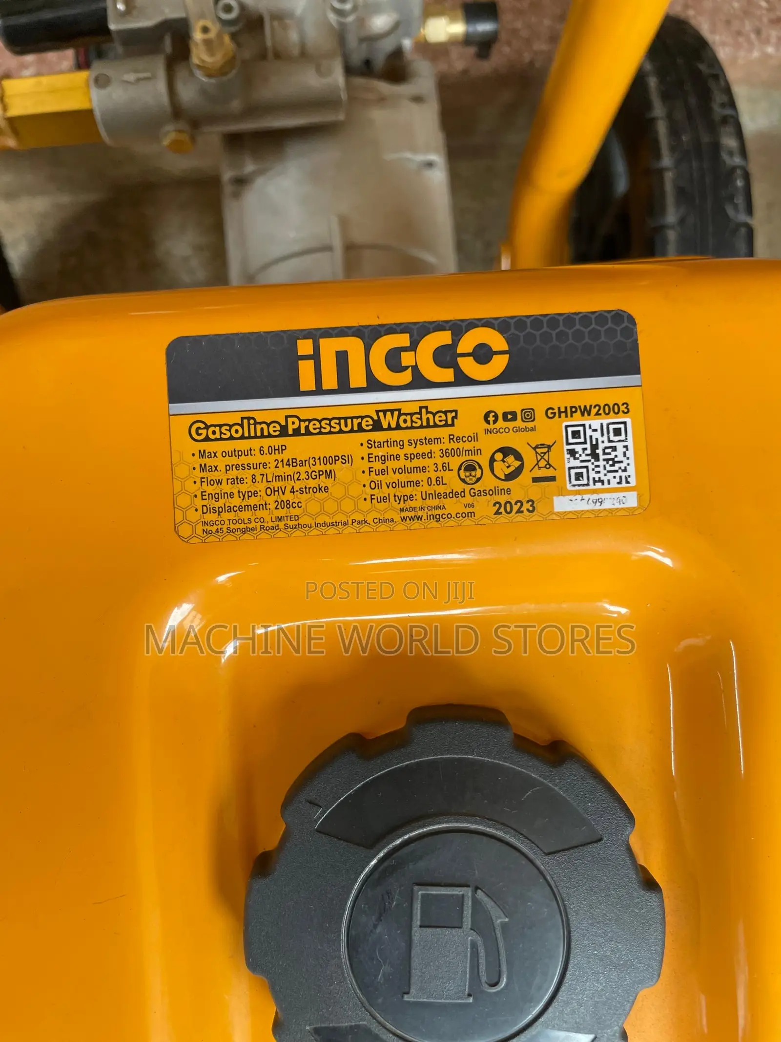 Gasoline Pressure Washer