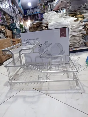 Binca Aluminum Dish Rack With 2-Tiers