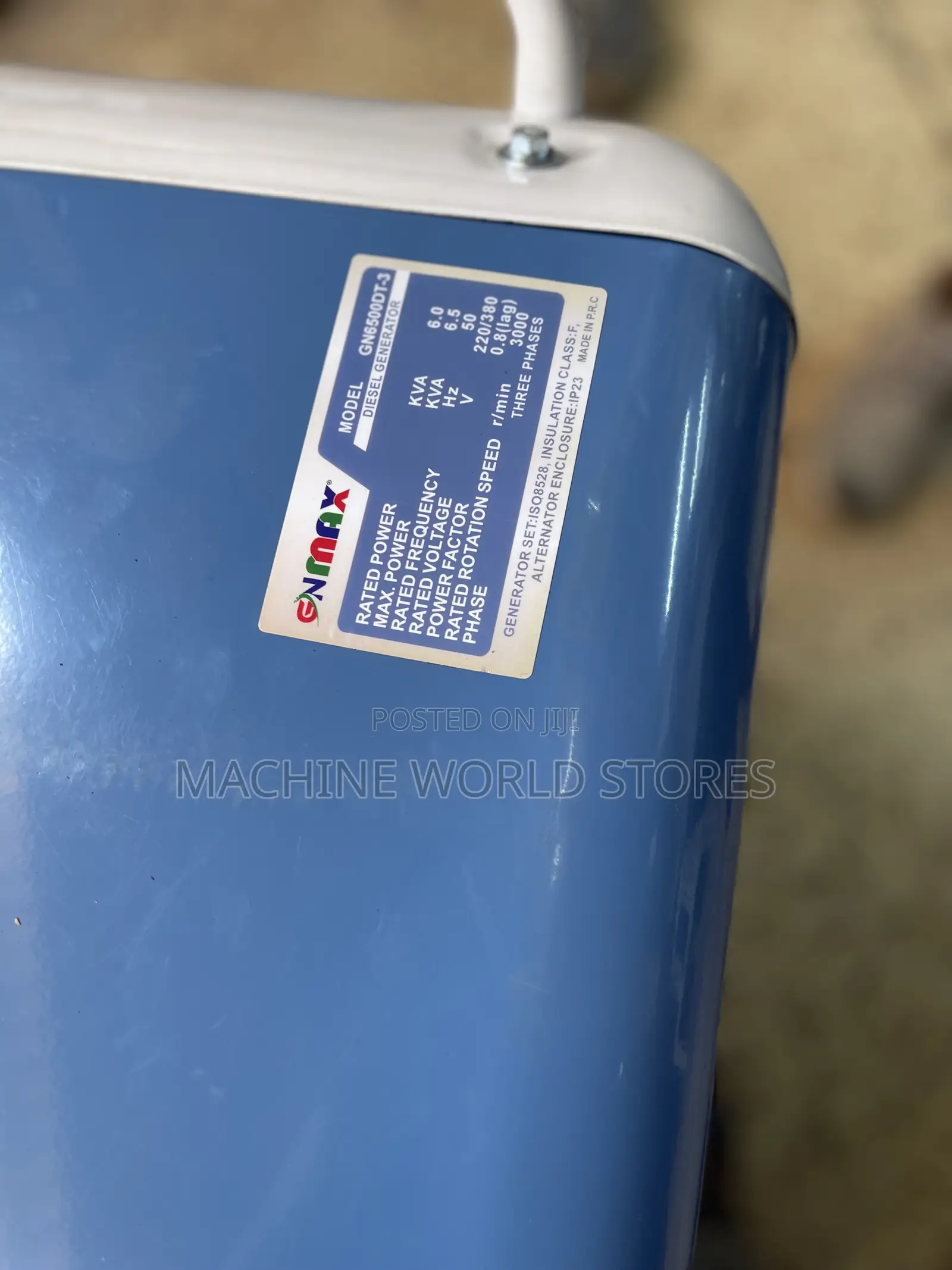 6kva Diesel Generator GNMAX 3phase and Single Phase