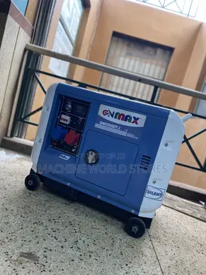 6kva Diesel Generator GNMAX 3phase and Single Phase