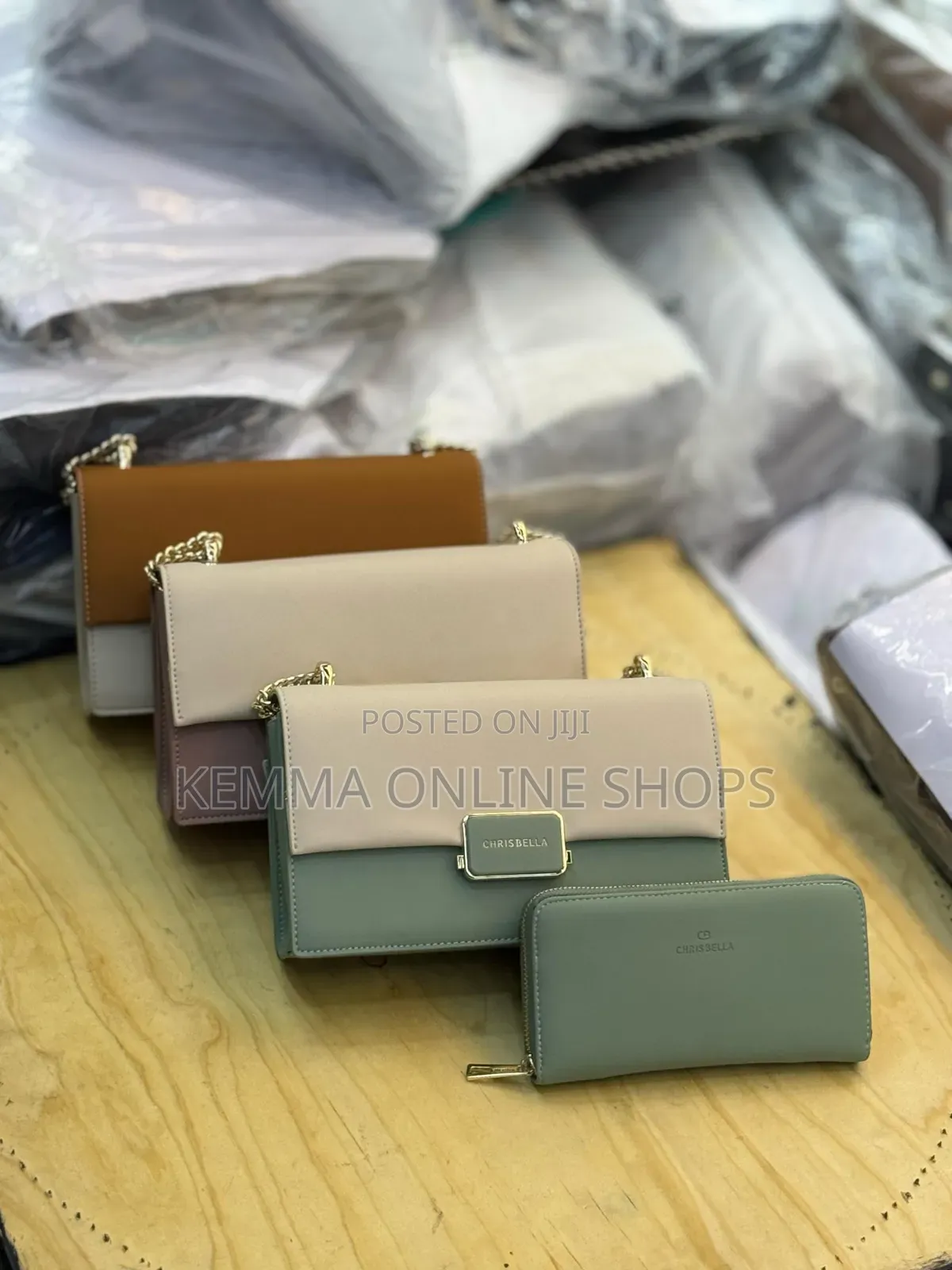 Chris Bella Chain Strap Shoulder Bag