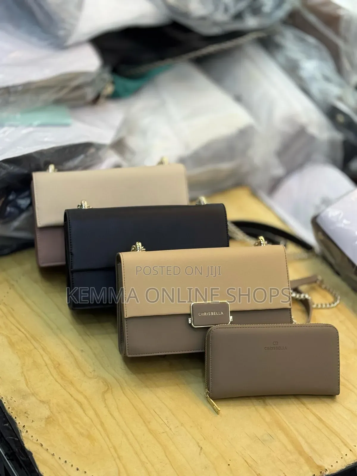 Chris Bella Chain Strap Shoulder Bag