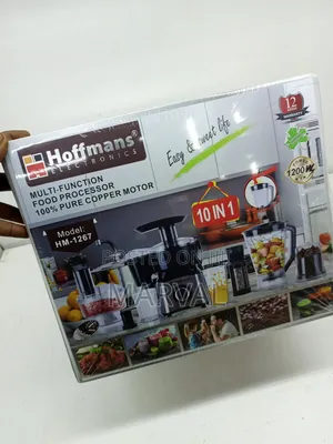 Hoffmans 10in1 Juicer Blender Extractor Mincer Foodprocessor