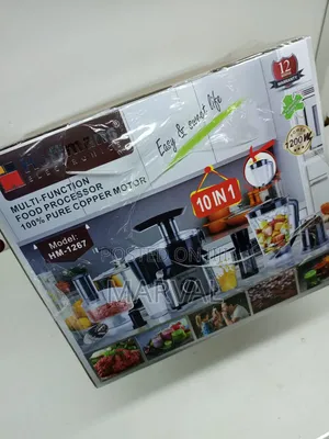 Hoffmans 10in1 Juicer Blender Extractor Mincer Foodprocessor
