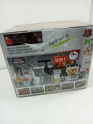 Hoffmans 10in1 Juicer Blender Extractor Mincer Foodprocessor