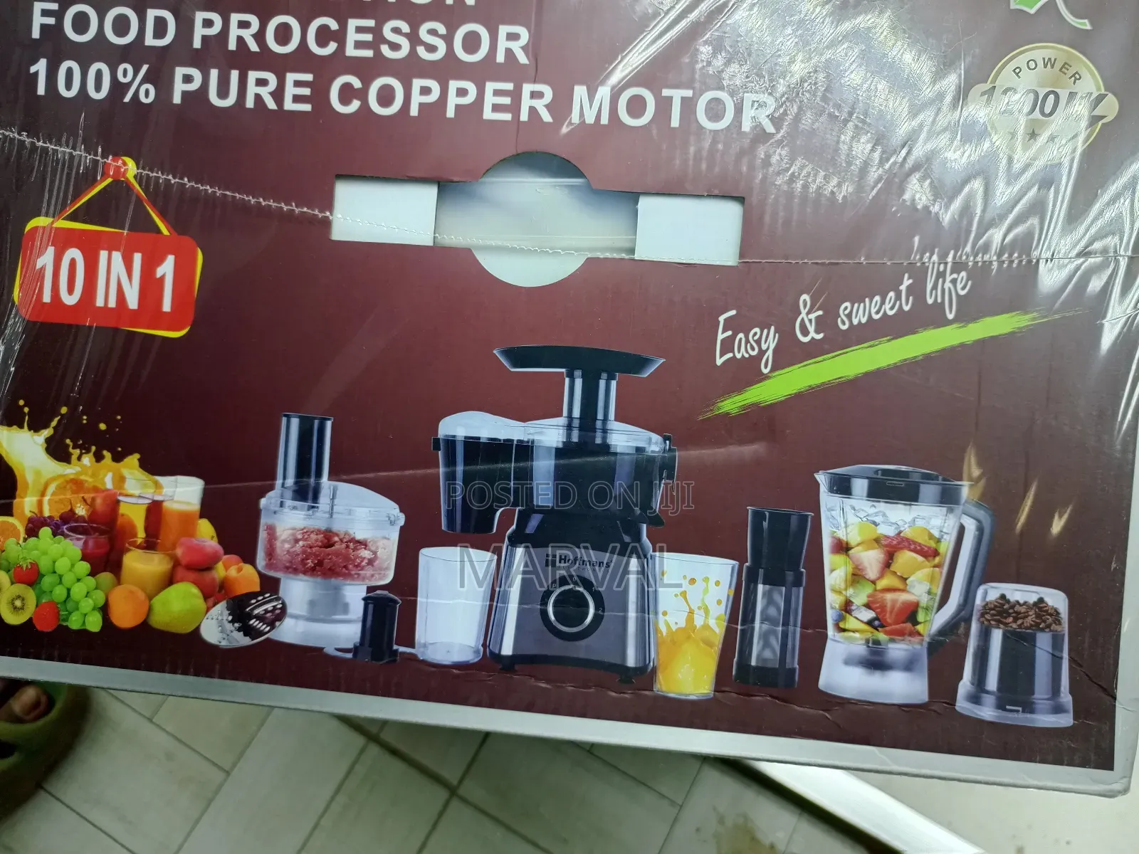 Hoffmans 10in1 Juicer Blender Extractor Mincer Foodprocessor