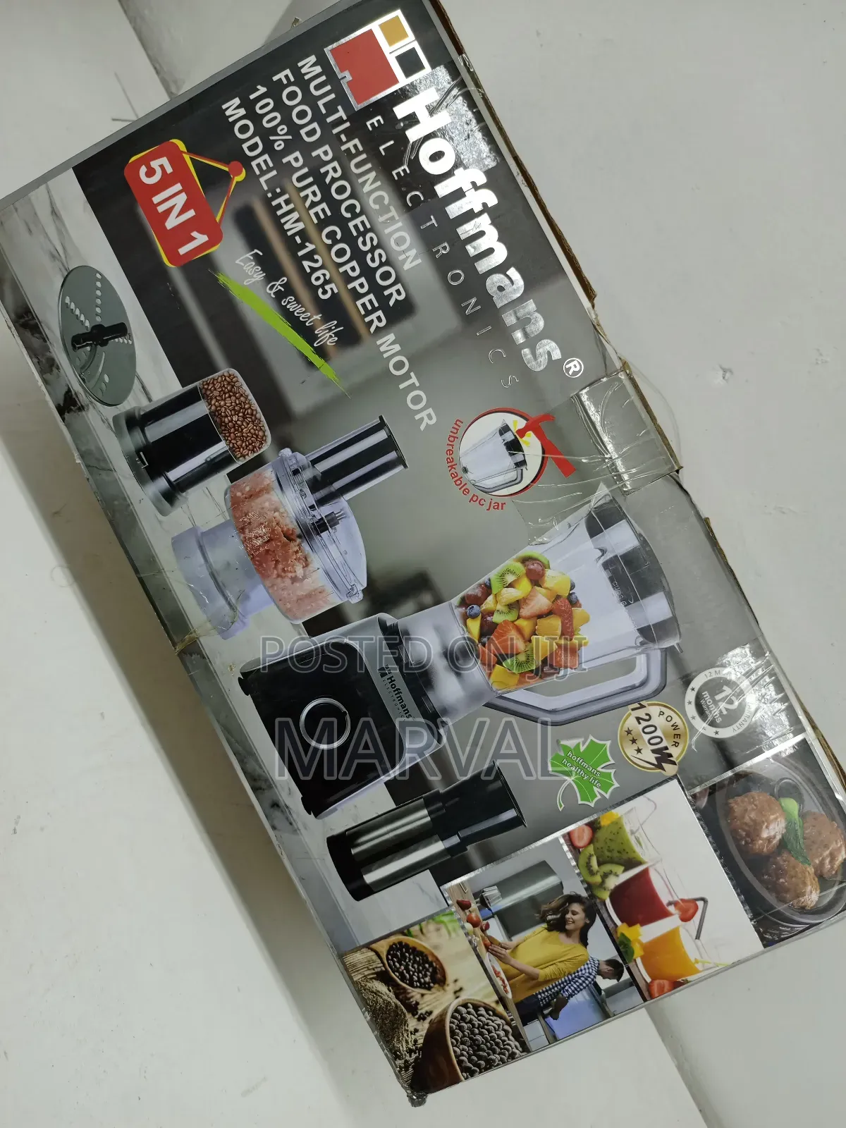 Hoffmans 5in1 Multifunction Blender