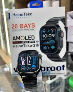 Hainoteko 2-a Smart Watch Waterproof 20days Battery