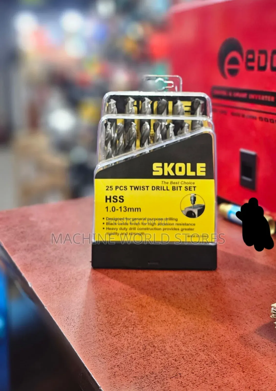 25pcs Twist Drill Bit Set 1.0-13mm