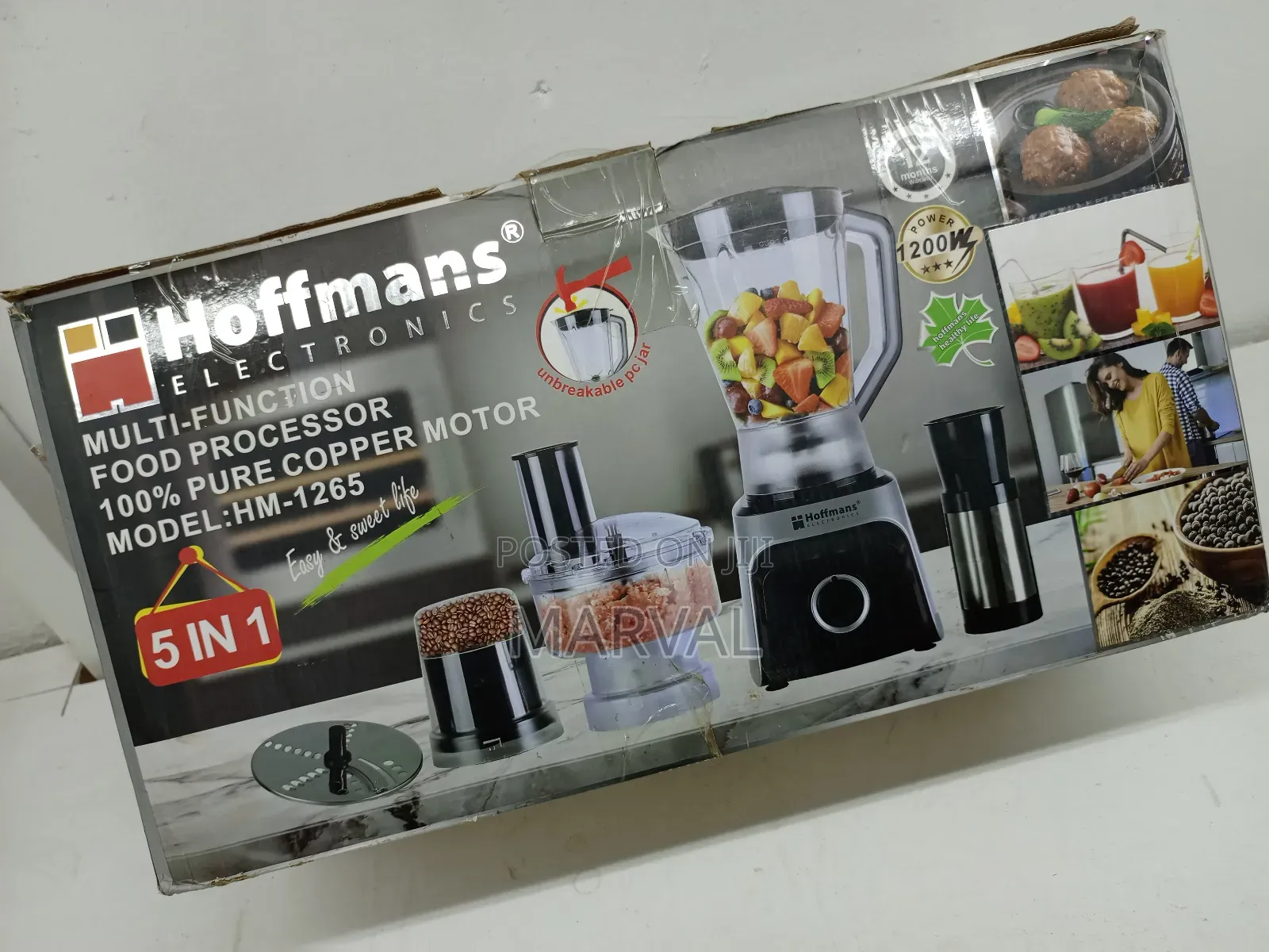 Hoffmans 5in1 Multifunction Blender
