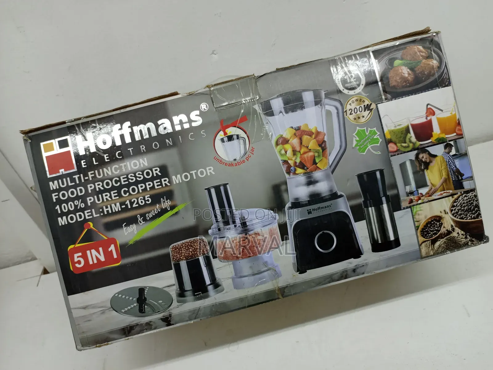 Hoffmans 5in1 Multifunction Blender