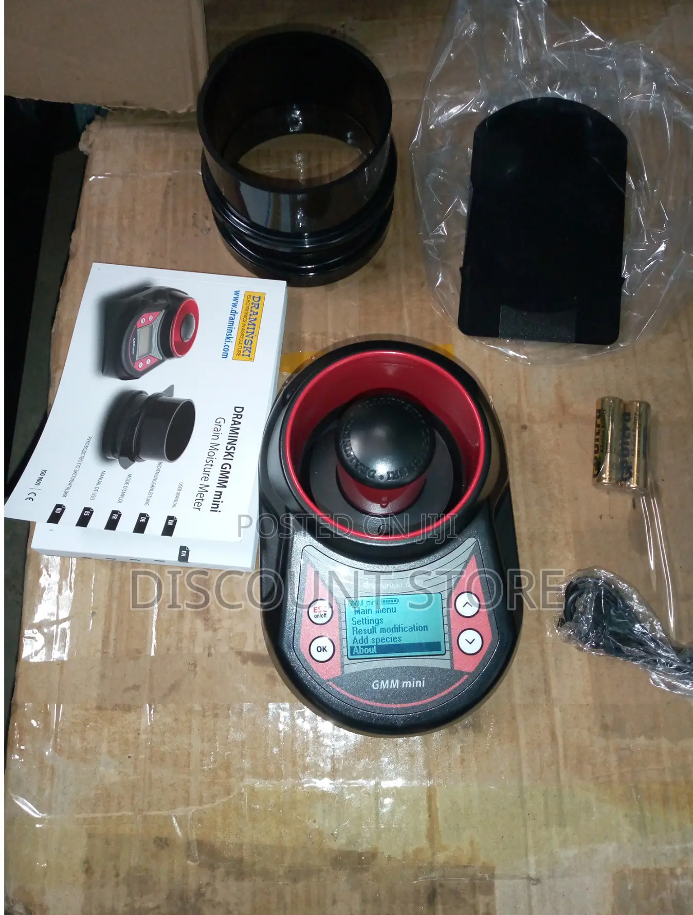 Dramiński Moisture Meter for Coffee Beans.