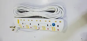 JSB EXTRA POWER 5 Ways Safety Socket - 10m Cable Extension-
