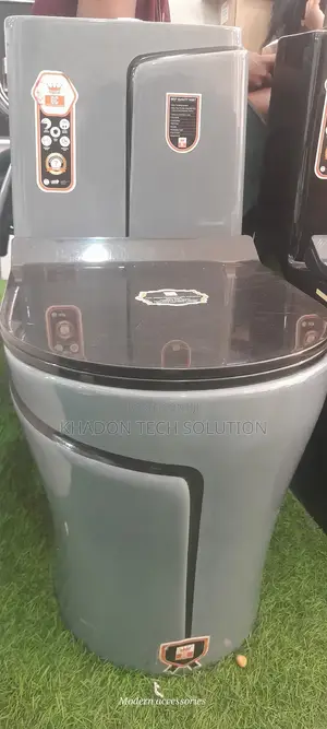 Original Grey Black Stripped Combined Toilet P Type Press