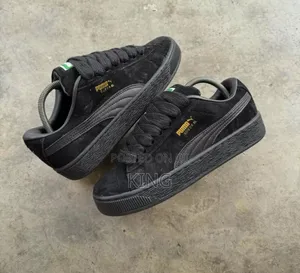 Black Puma Suede Xl Shoes