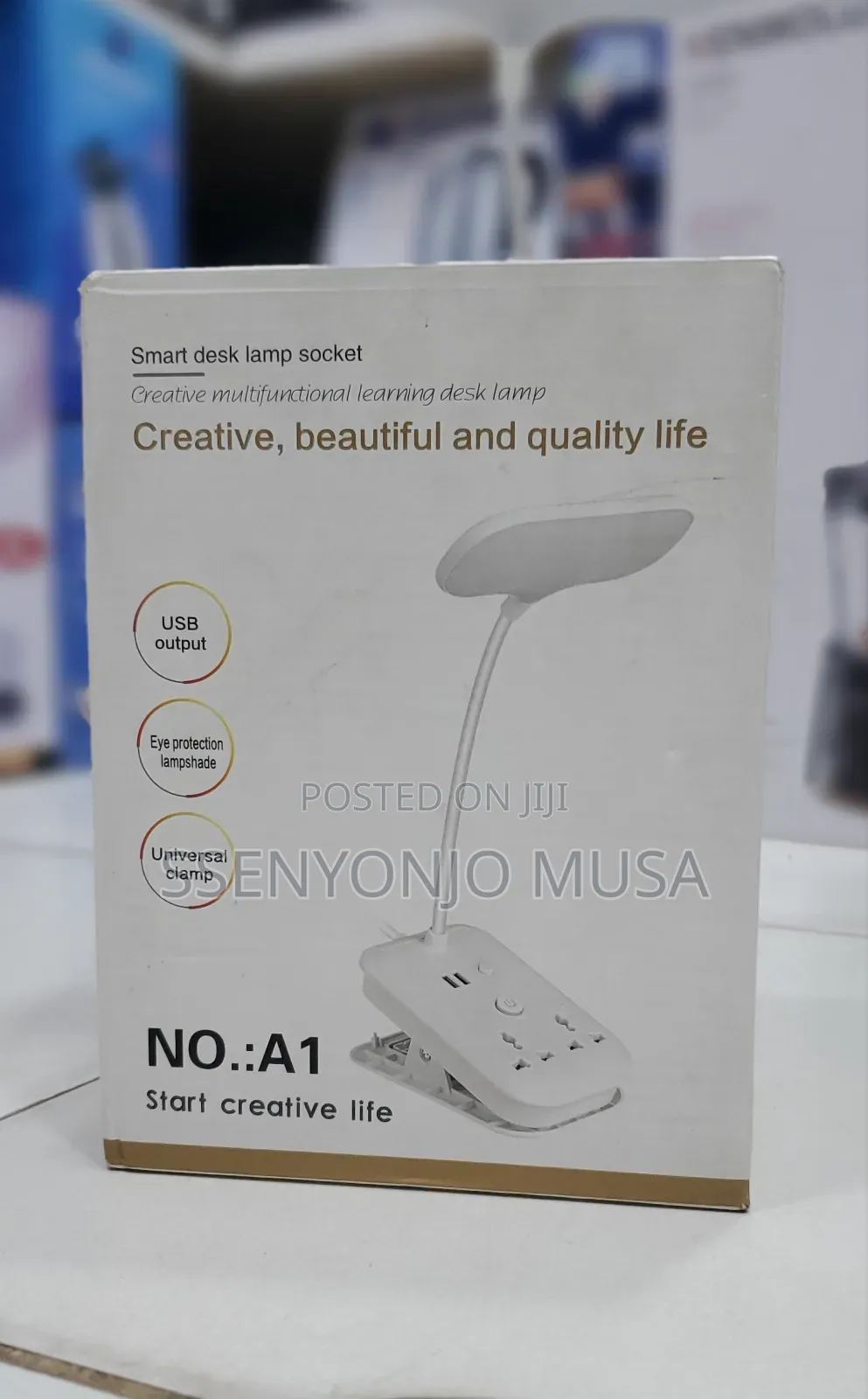 Smart Desk Lamp Socket - Multi Learning Lamp With Usb Output