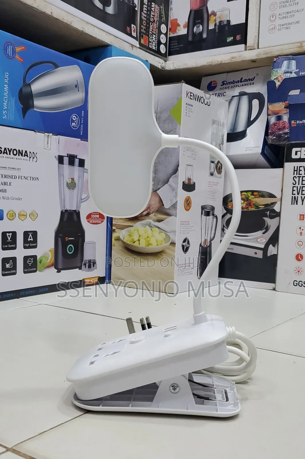 Smart Desk Lamp Socket - Multi Learning Lamp With Usb Output