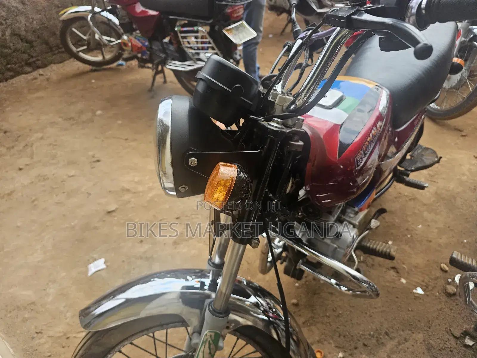 Bajaj Boxer 2018 Red
