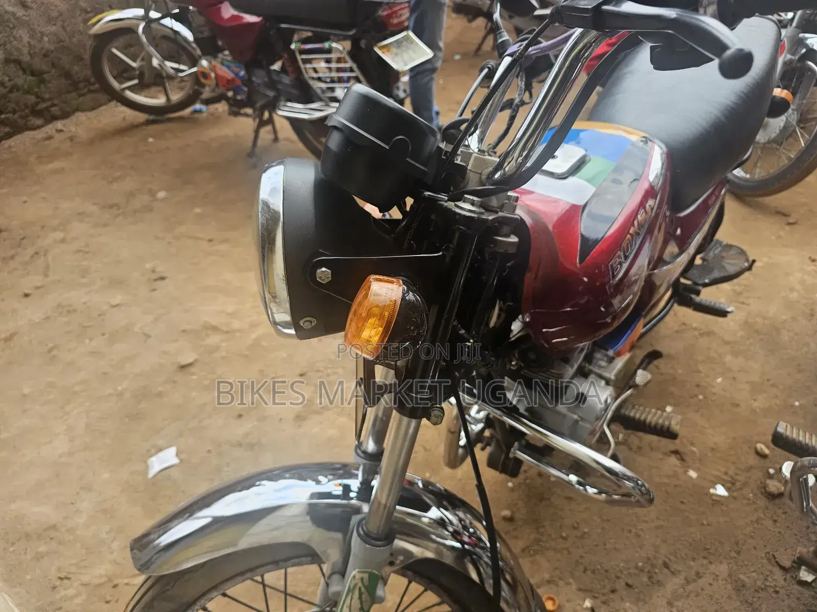 Bajaj Boxer 2018 Red