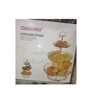 3 Tier Standing Cupcake Stand Holder.