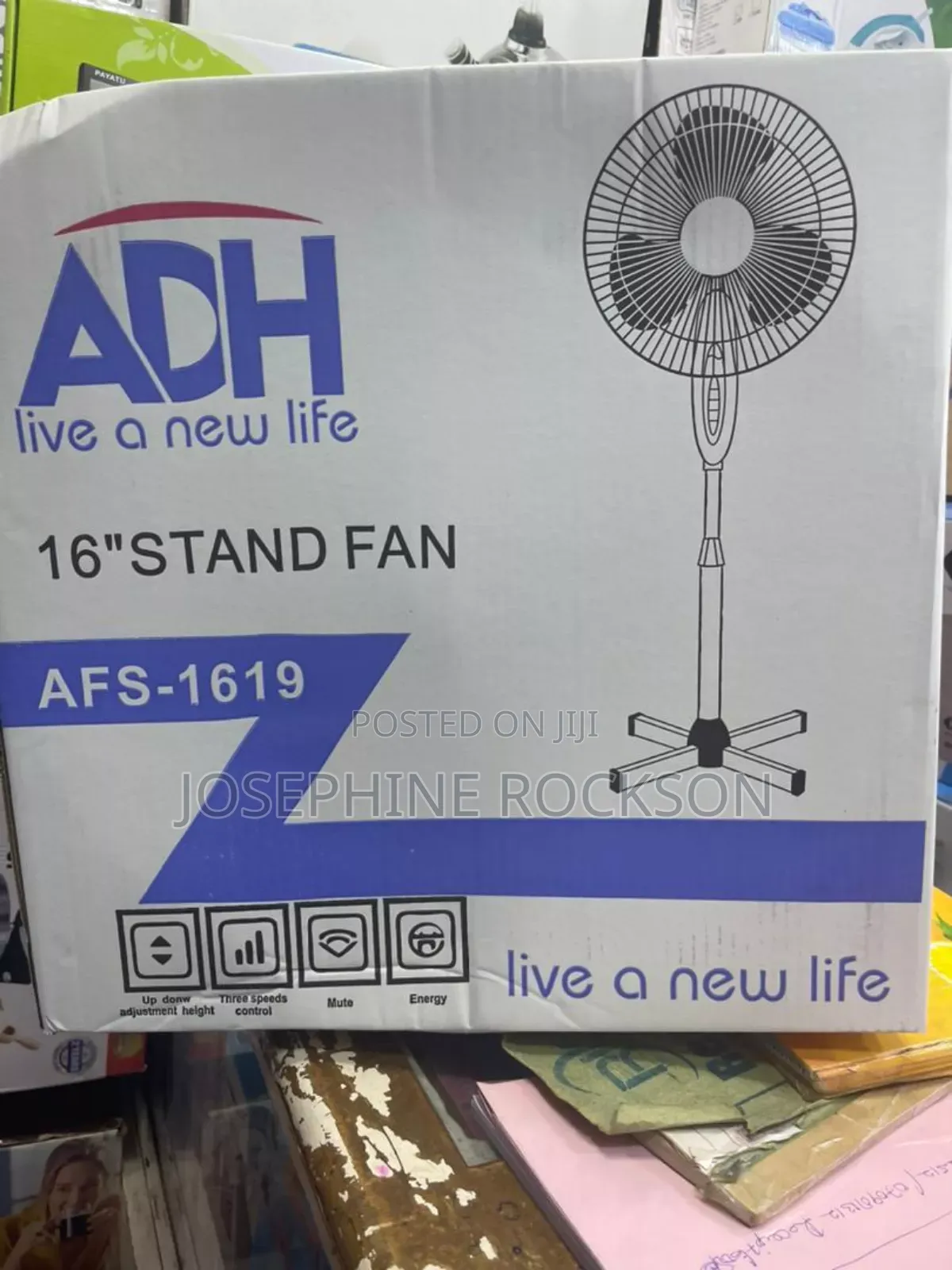 ADH 16 Inch Stand Fan