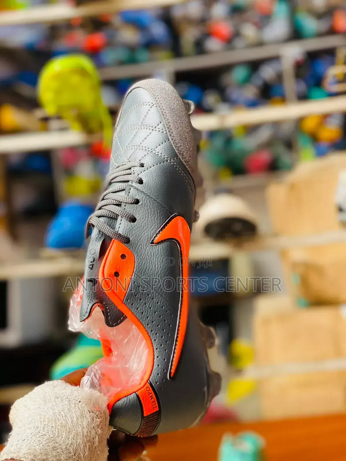 Gray Boots Nike
