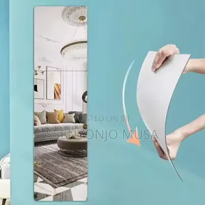 Self-Adhesive Acrylic Mirror -Frameless-Wall-Mounted,20x90cm