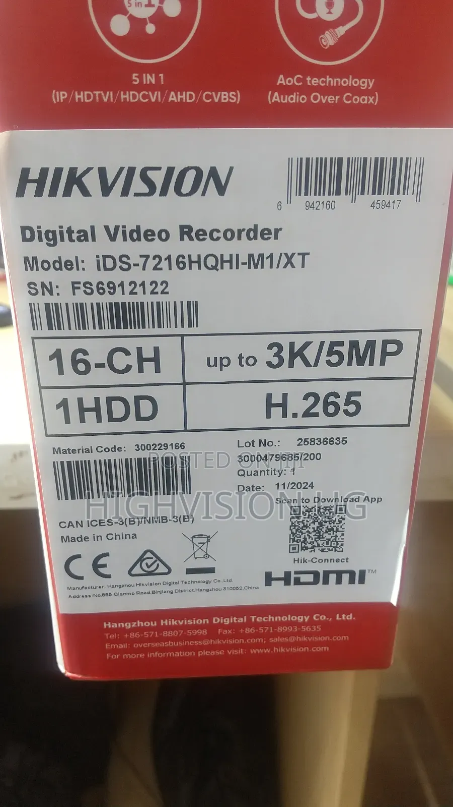  5mp Hikvision Cameras