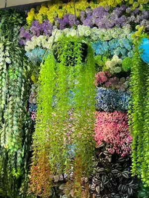 Artificial Hanging Plants in Gazebos