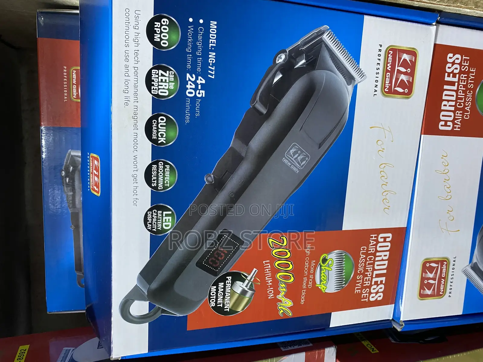 Rechargeable Manchine