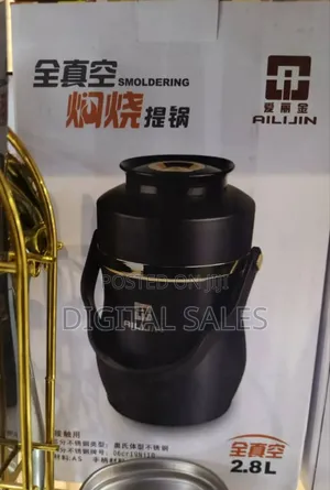 2L Stainless Steel Food Flask