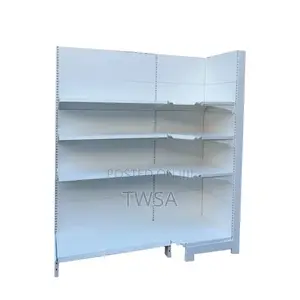Right Angle Corner Supermarket Shelf