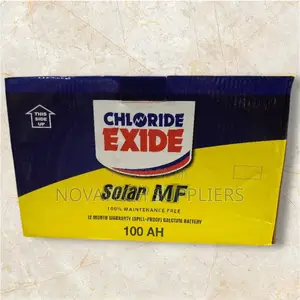 100ah Chloride Exide Maintenance Free Solar Batteries Shadd