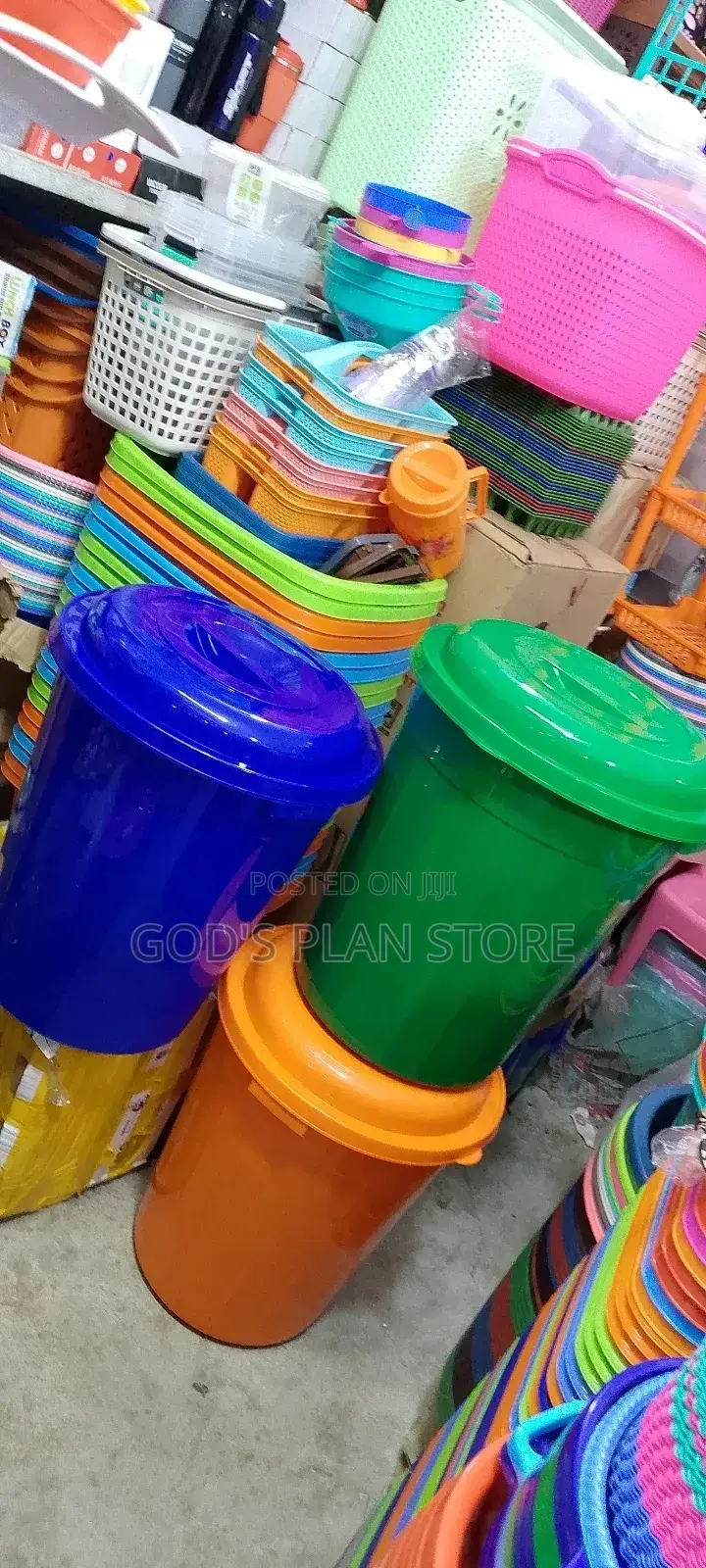 Plastic Storage Bucket 60litres