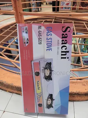 Double Burner Gas Stove/ Saachi Automatic Ignition Gas Stove