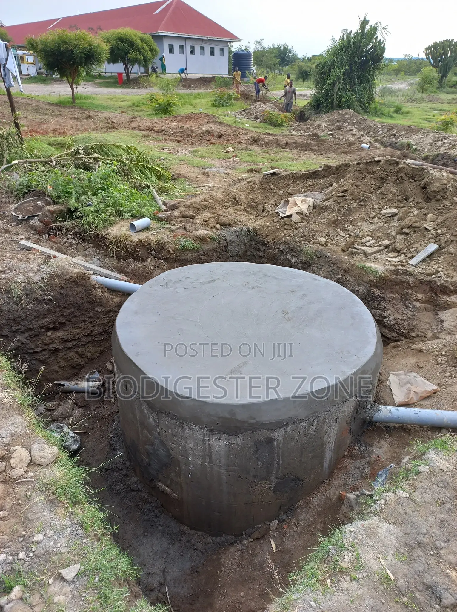 Biodigester Construction for Schools | Churches | Hospitals