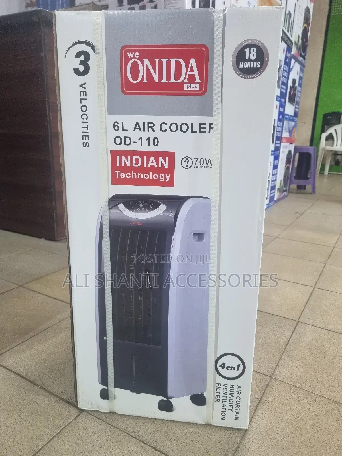 Electric Air Cooler Cooler 7l