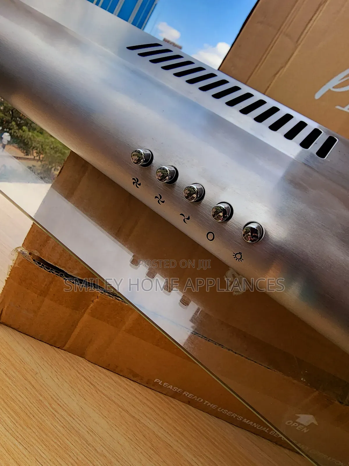 Pixels Stainless Steel Rande Hood 60cm